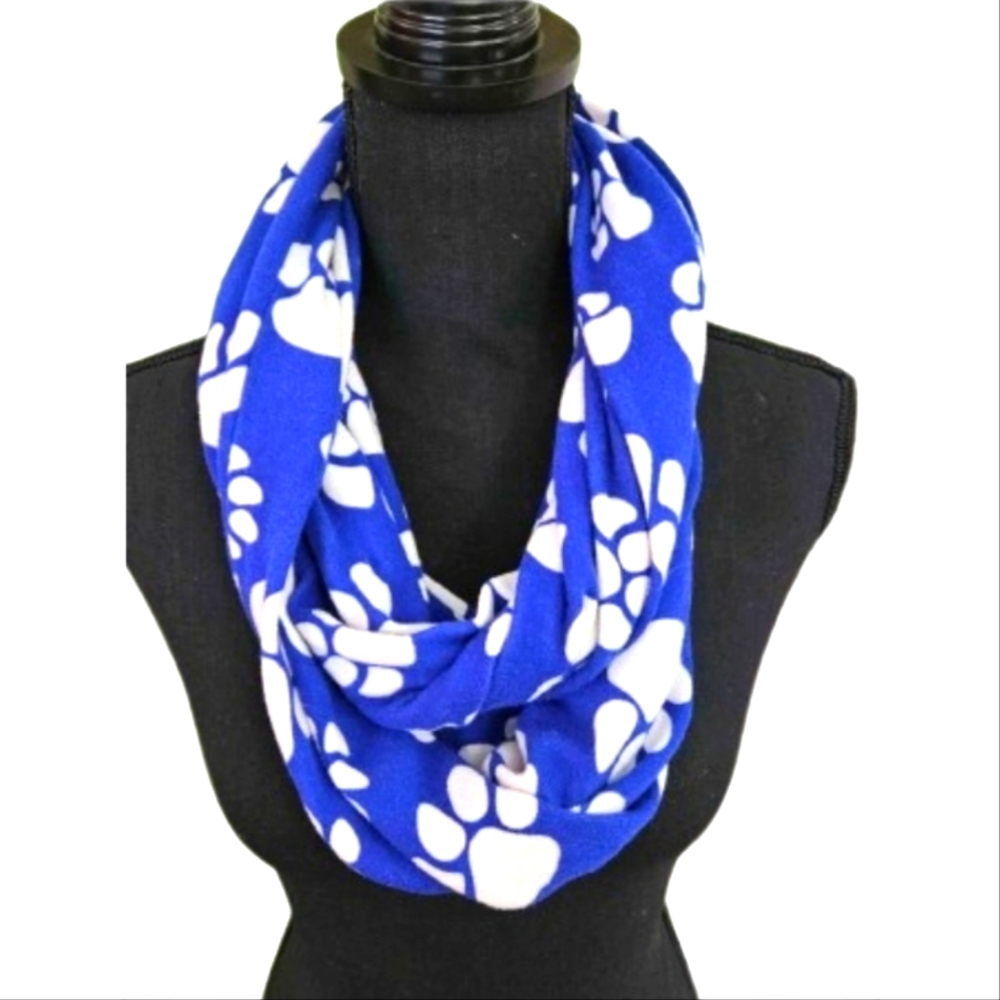 UK WILDCATS Blue Blokecore Cat Paws Football Collegiate Cotton Eternity OS